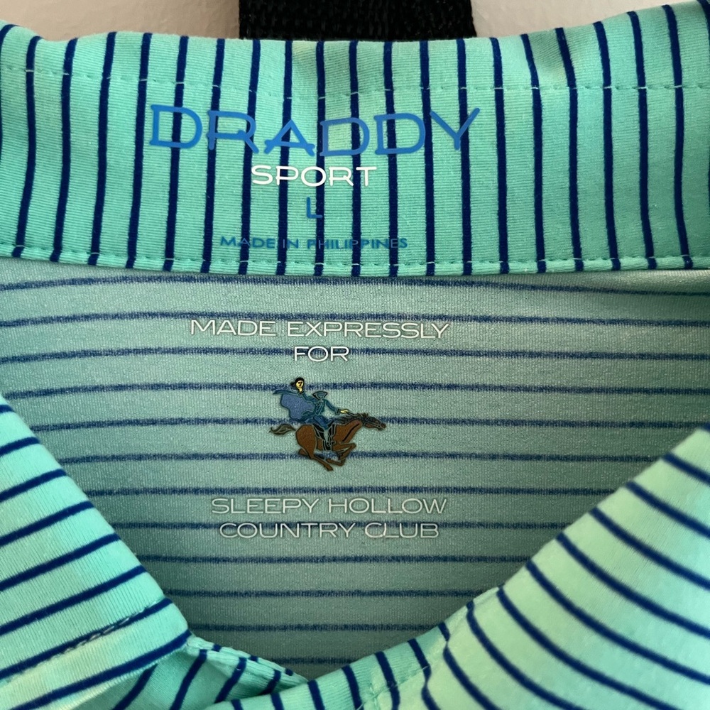 Sleepy Hollow BDraddy Sport Striped Polo Shirt